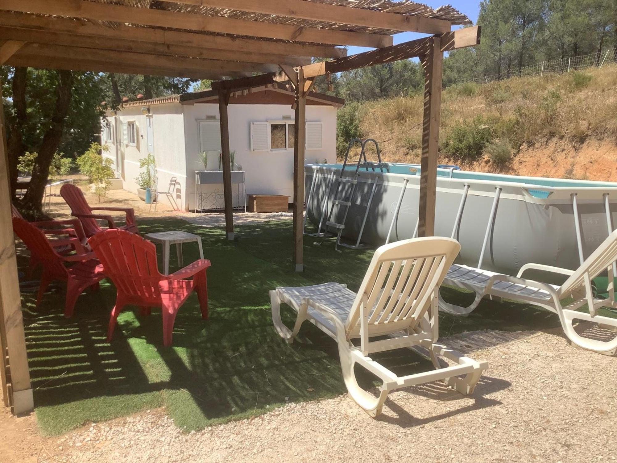 Bungalow Avec Piscine Privative Proche Aix En Provence La Barben Exteriér fotografie